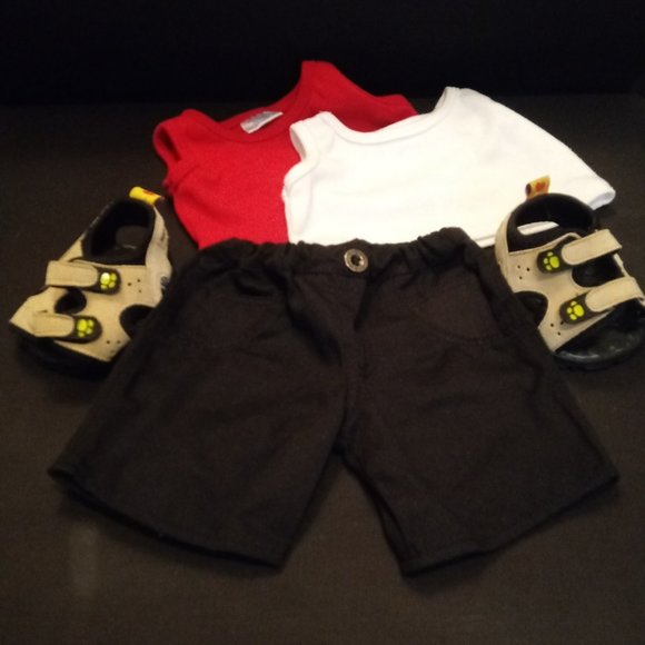 Black Build a Bear Bear - Picture 2 of 8